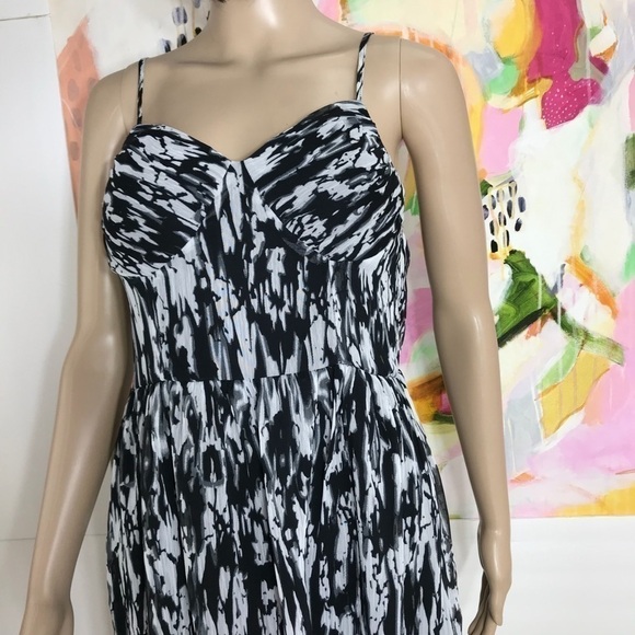 Guess mini dress 90’s retro gauzy tie dye vacation resort M new summer - Picture 5 of 13